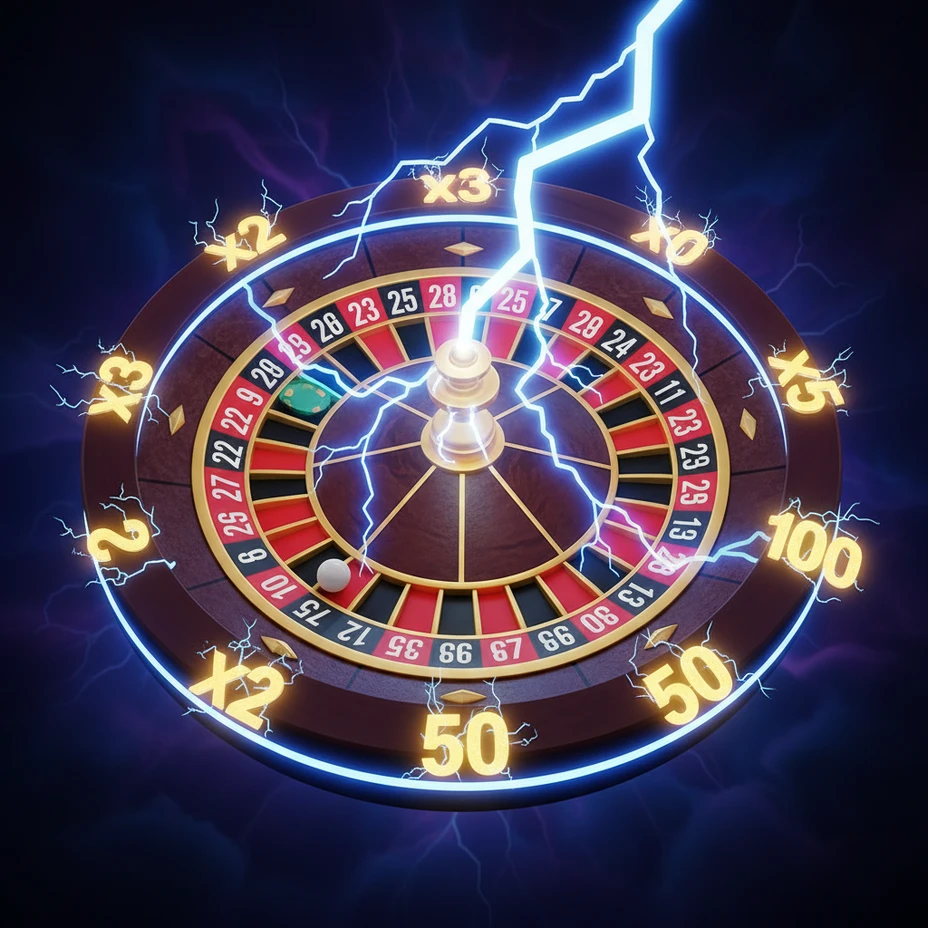 Lightning Roulette at Rocket
